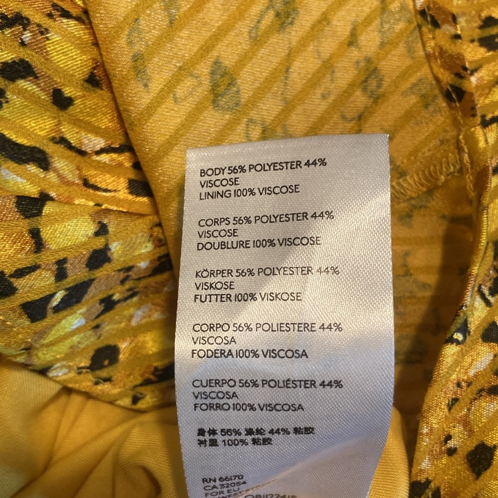 Anthropologie| Marigold Midi Dress | Sz Small. Pre owned condition - Picture 10 of 10